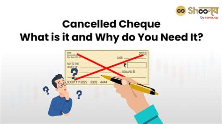 Can a canceled check be reversed?