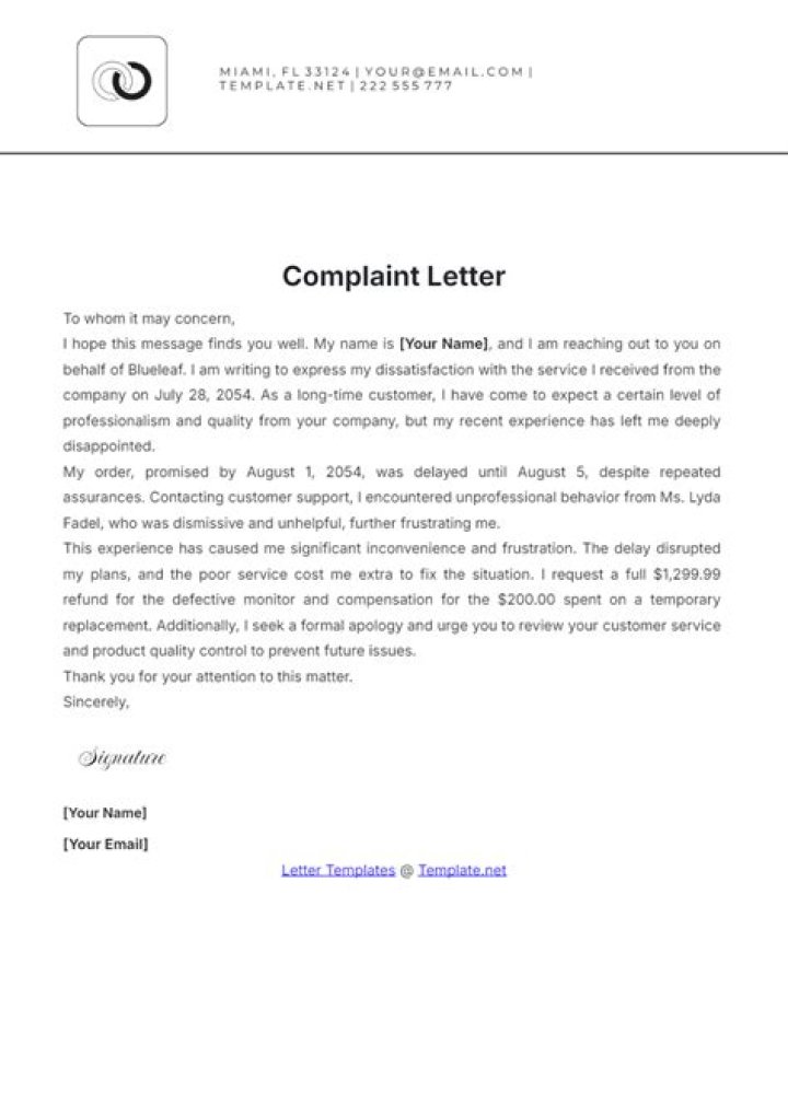 Can bank complaint against customer?