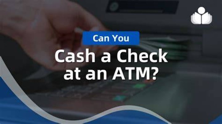 Can I cash a check in anywhere?