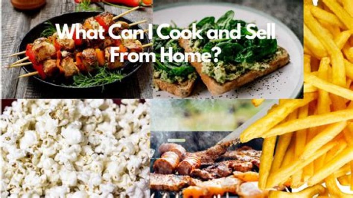 Can I cook from home and sell?