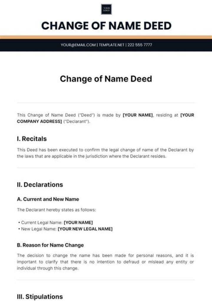 Can I remove a name from a deed?