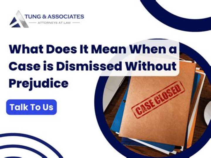 Can I reopen a case that was dismissed without prejudice?