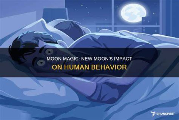 Can the moon have an effect on humans?