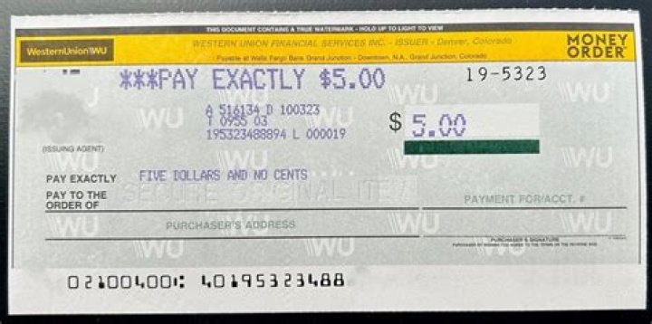 Can you deposit a money order into your bank account?