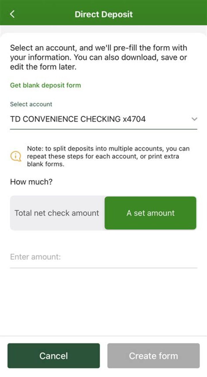 Can you direct deposit to an account not in your name?