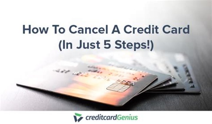 Can you immediately cancel a credit card?