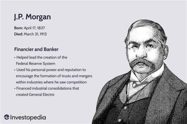 Did JP Morgan accumulate a fortune?
