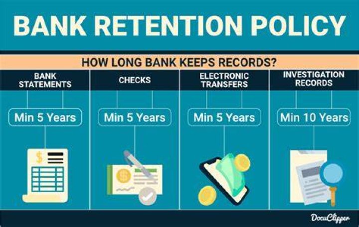 Do banks keep records longer than 7 years?