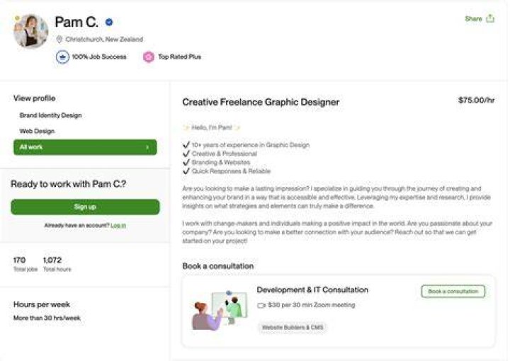 Do you have any questions about the job description in Upwork?