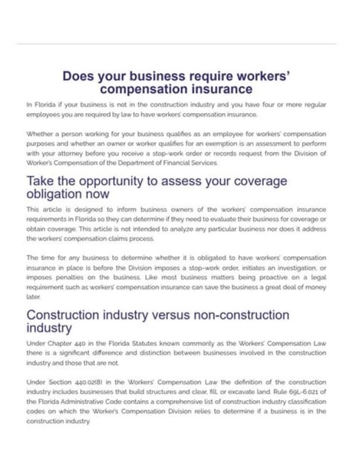 Does a small business need workers comp insurance?