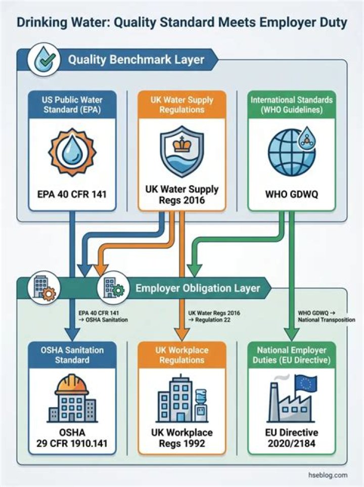 Does my employer have to supply drinking water?