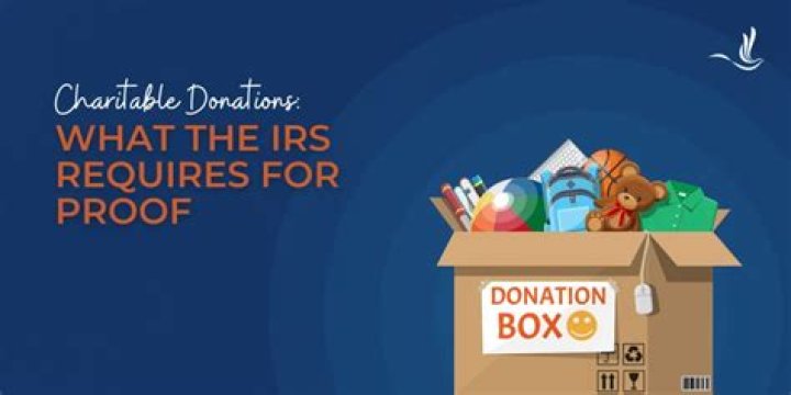 Does the IRS ask for proof of donations?