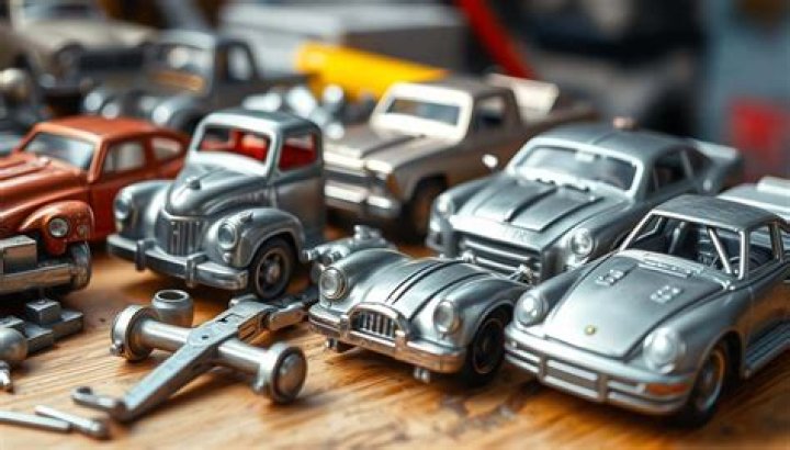 How are diecast cars made?