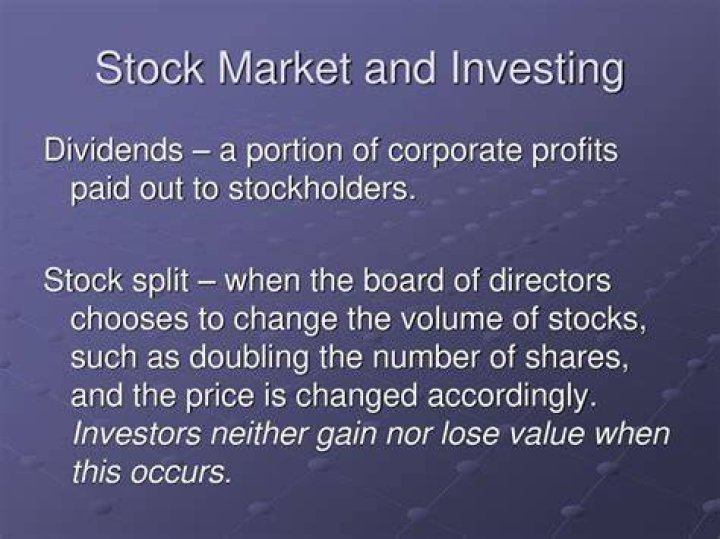 How are profits paid out to stockholders sometimes?