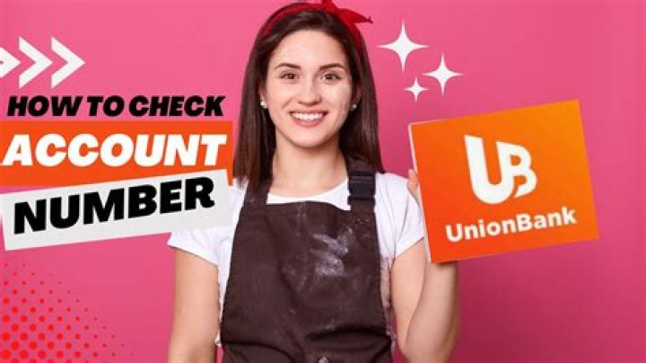 How can I check my union bank account online?