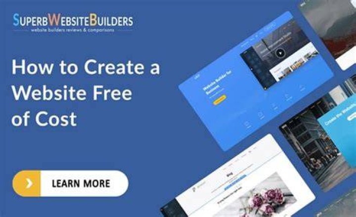 How can I create a website free of cost?