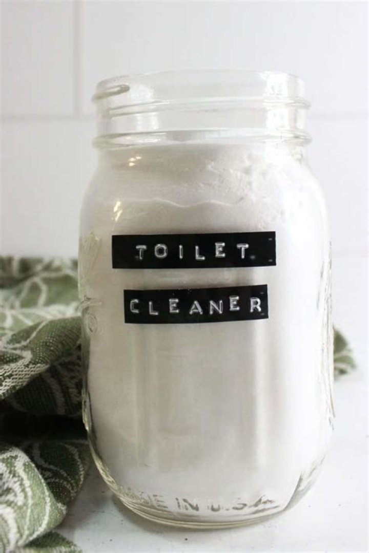 How can I make my own toilet cleaner?
