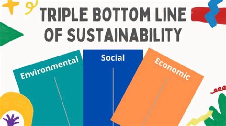 How can the triple bottom line be improved with sustainability?