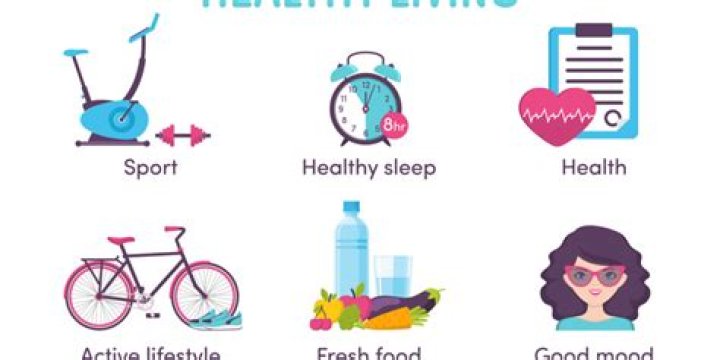 How can you achieve a good healthy living?