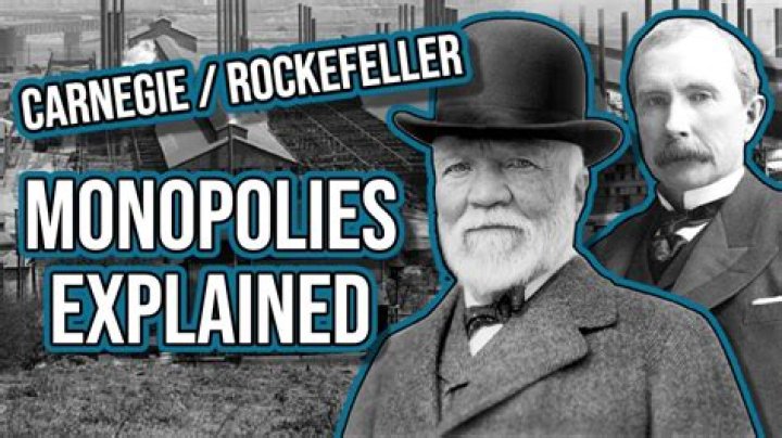 How did Andrew Carnegie use a monopoly?