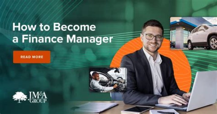 How do I become a finance manager at a car dealership?