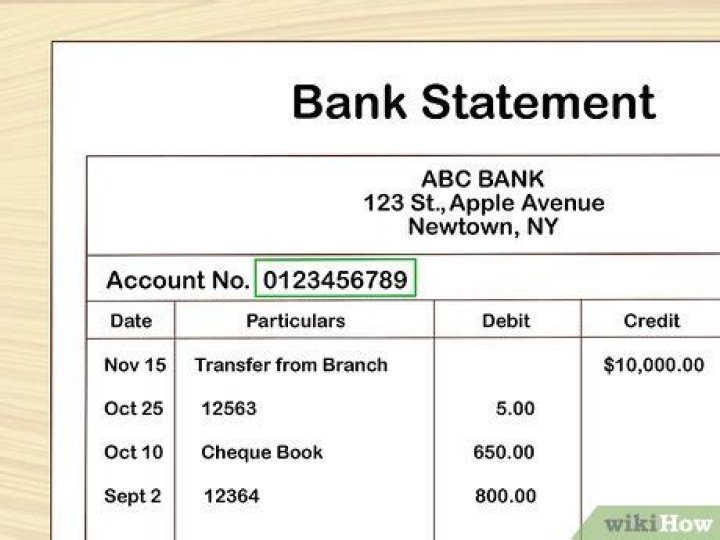 How do I find out if someone has a bank account in my name?
