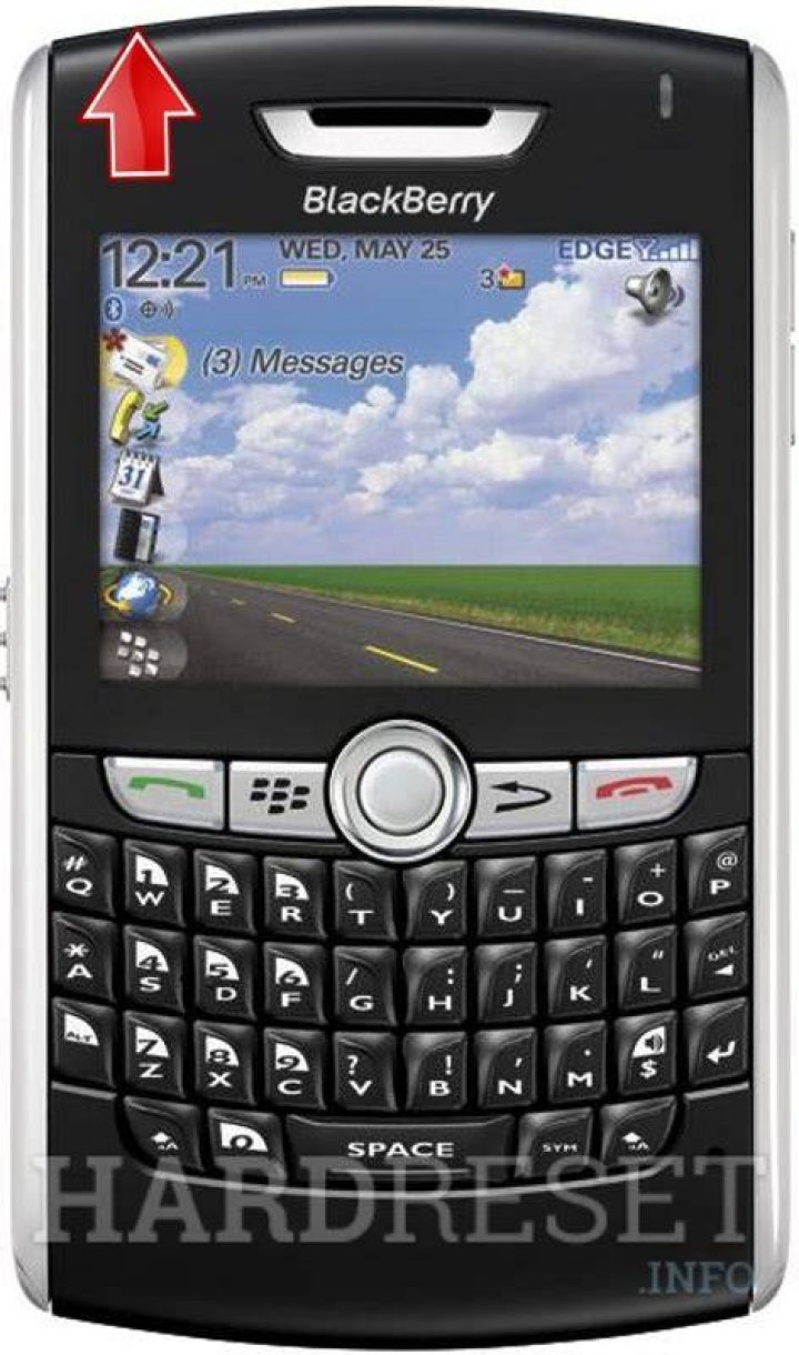 How do I hard reset my BlackBerry phone?