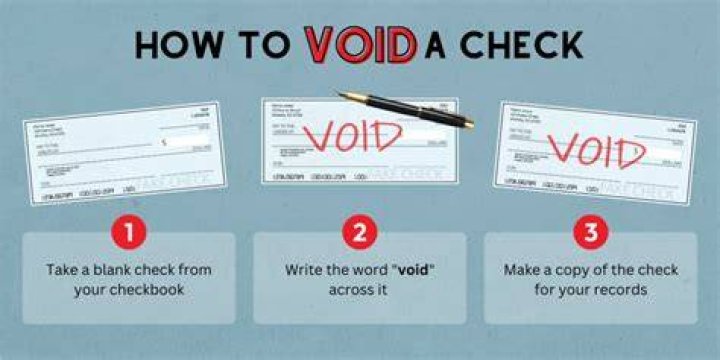 How do I void a certified check?