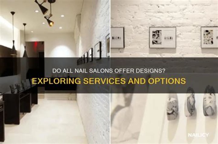 How do salons offer services?