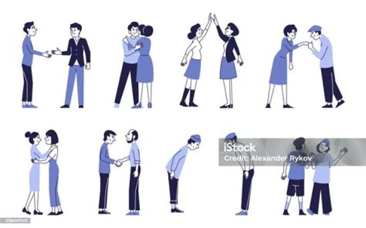 How do they greet each other?