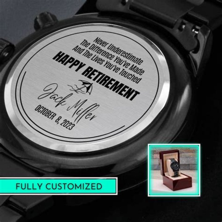 How do you ask for a retirement gift?