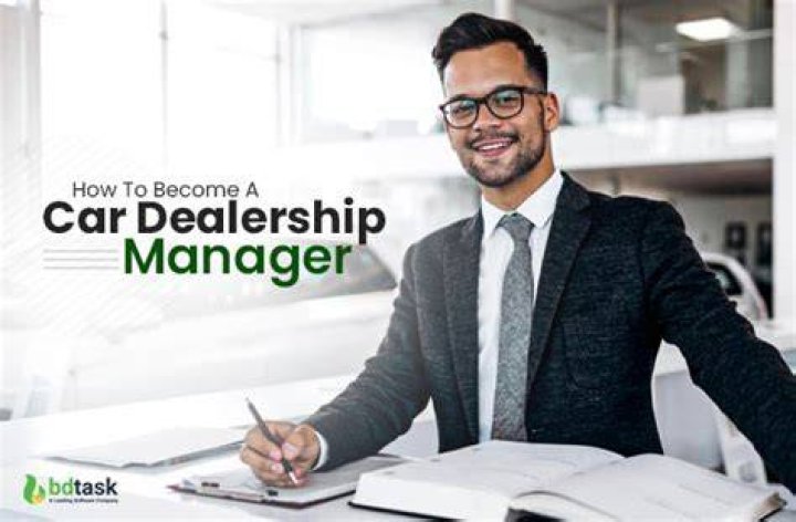 How do you become a sales manager at a car dealership?