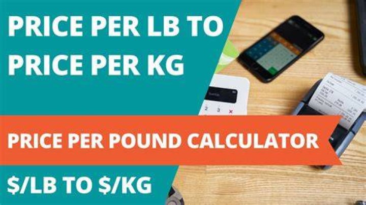 How do you calculate price per kilo?