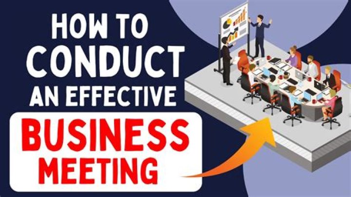 How do you conduct a private meeting?