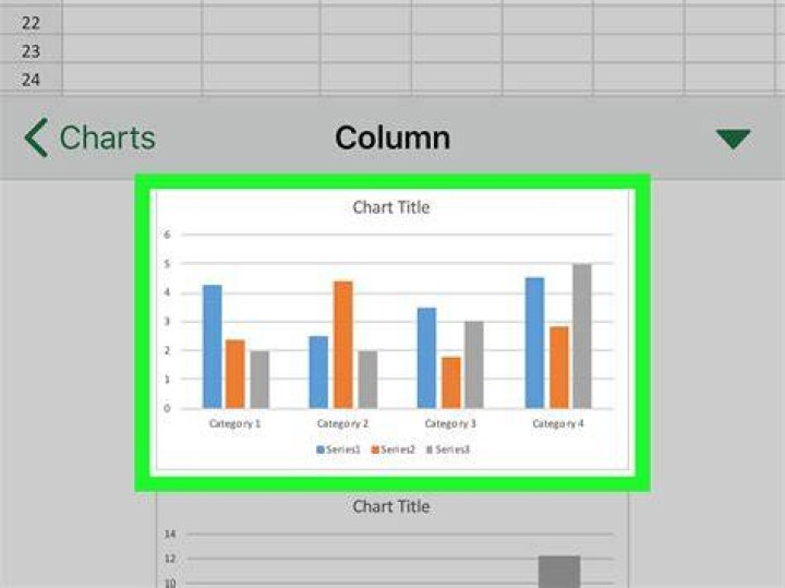 How do you create a chart?