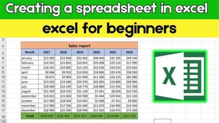 How do you create an Excel document?