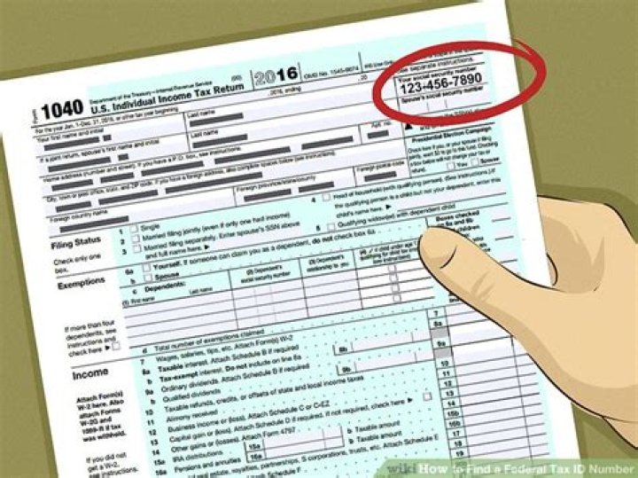 How do you find a tax ID of a company?