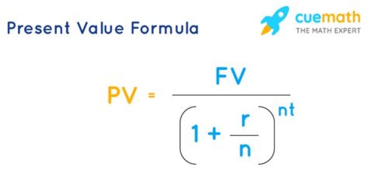 How do you find the present value of compound interest?
