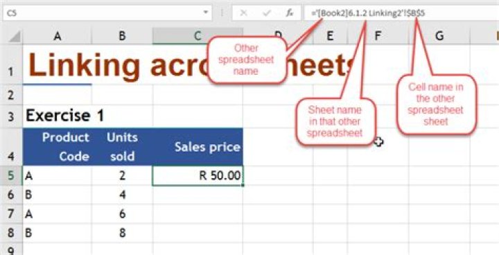 How do you link multiple workbooks and linking cells in a spreadsheet?