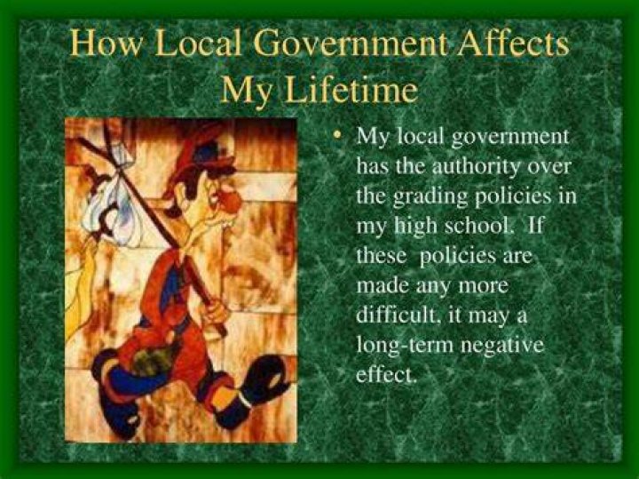 How does local government affect my life?