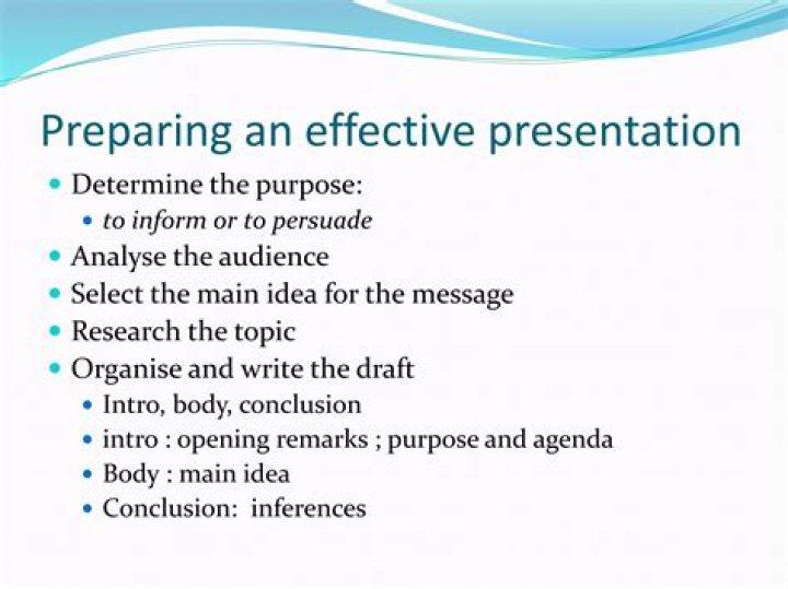 How effective are oral presentations?