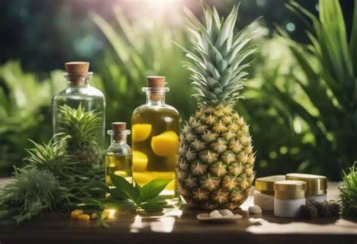 How is pineapple used in medicine?