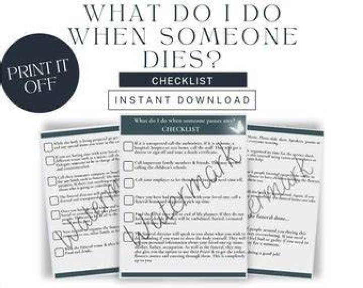 How long should you keep records after someone dies?