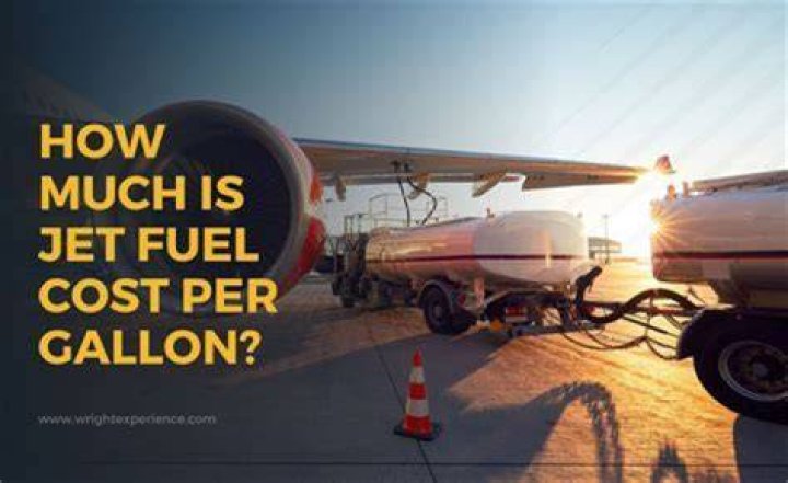 How many gallons of jet fuel are in a ton?