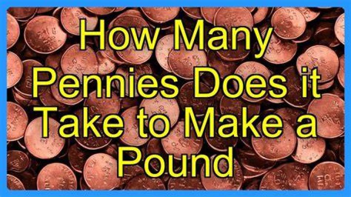 How many pennies make a pound sterling?