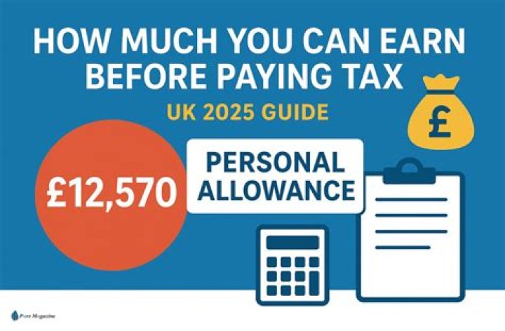 How much can I earn before paying taxes?