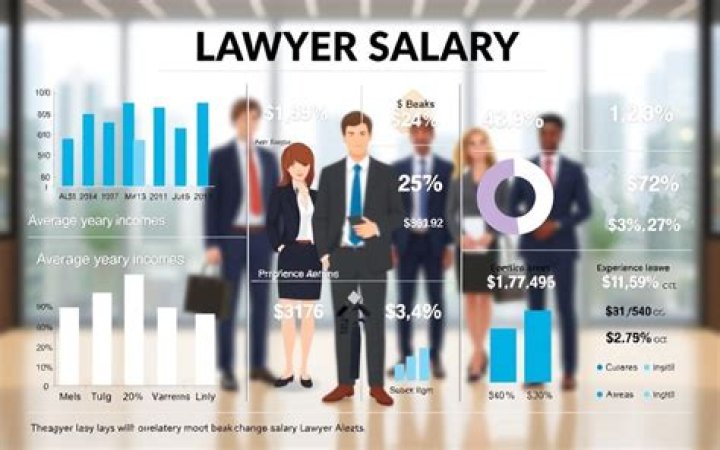 How much does a lawyer make a year at most?