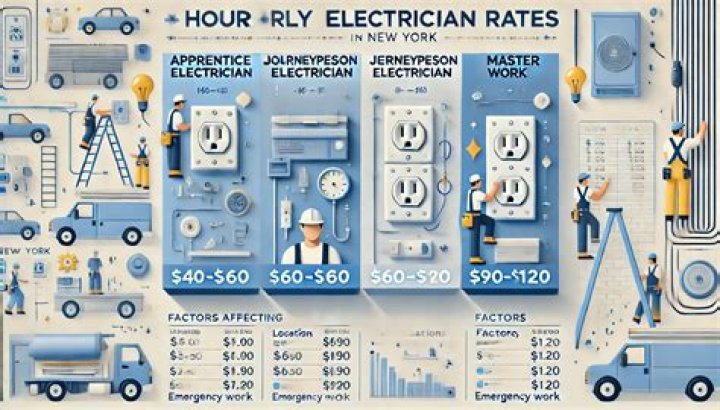 How much does an electrician charge per hour?