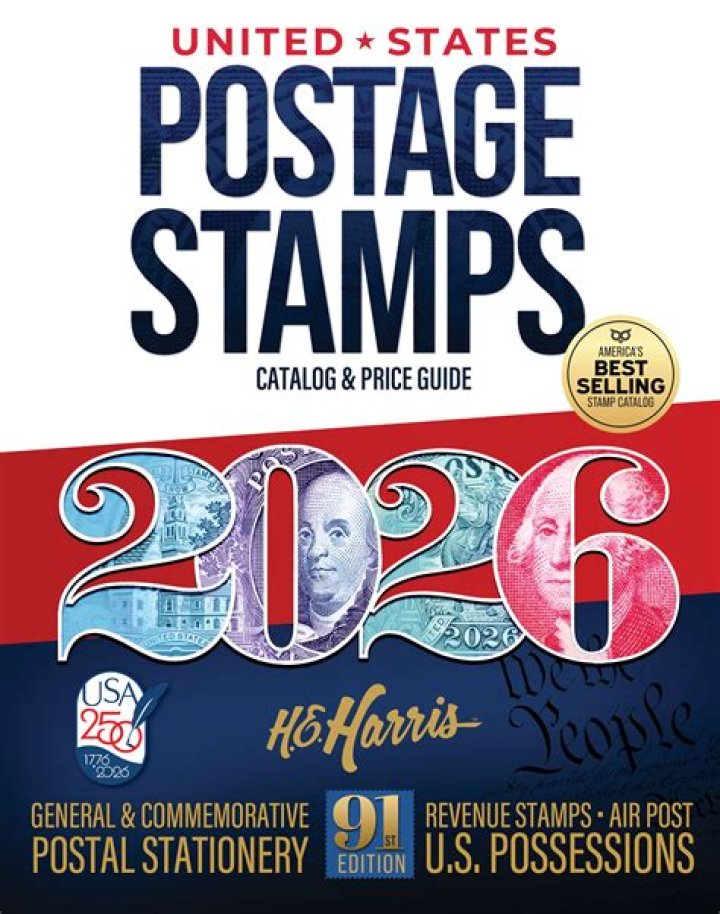 How much is a book of US postage stamps in 2020?