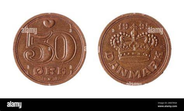 How much is a Danish 50 ore worth?